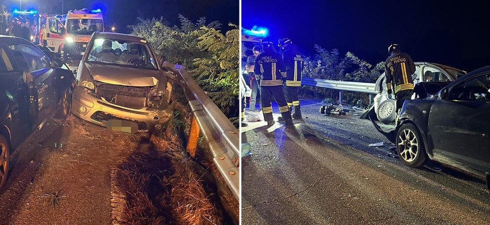 Violentissimo scontro fra due auto, Omar e Platini sono morti fra le lamiere