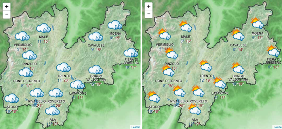 Meteo, nuove piogge in vista e temperature in calo: le previsioni per i prossimi giorni