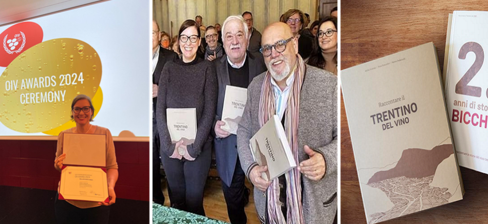 A Lisbona un premio internazionale per "Raccontare il Trentino del vino"