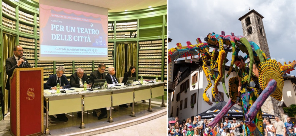 La val di Sole protagonista in Senato per sensibilizzare sul riconoscimento del teatro urbano