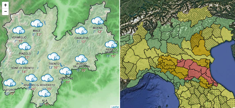 Maltempo, nuove piogge in arrivo: le previsioni per il fine settimana (mentre torna l'allerta rossa in Emilia Romagna)