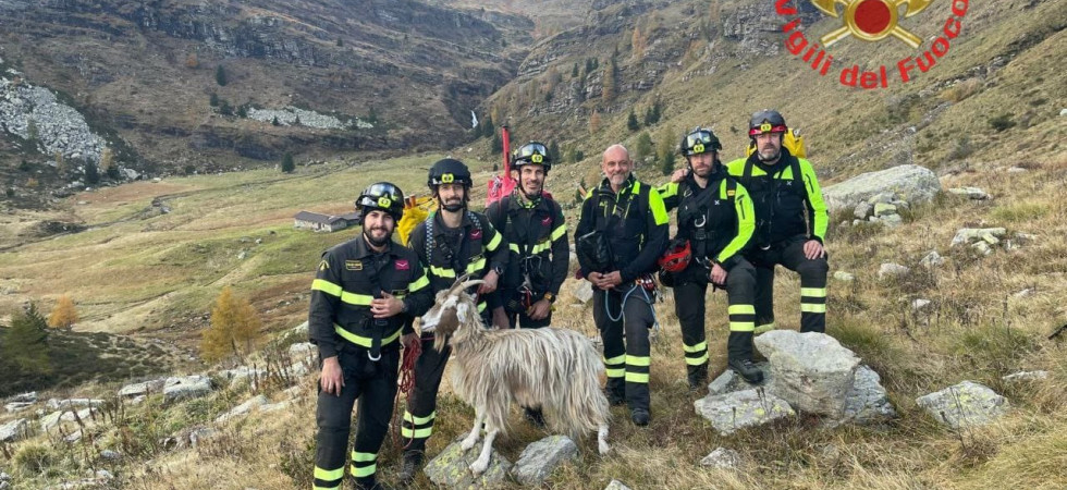 Rimane bloccata in parete per giorni, complesso intervento di recupero in quota