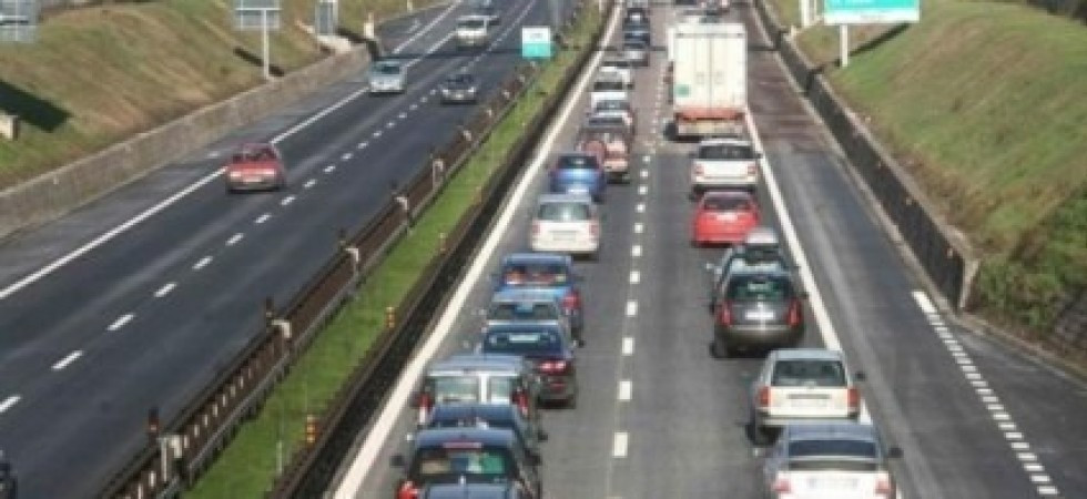 Già tre incidenti in mattinata sull'A22: due tamponamenti tra vetture e coda di 4 chilometri tra Affi e Ala Avio in