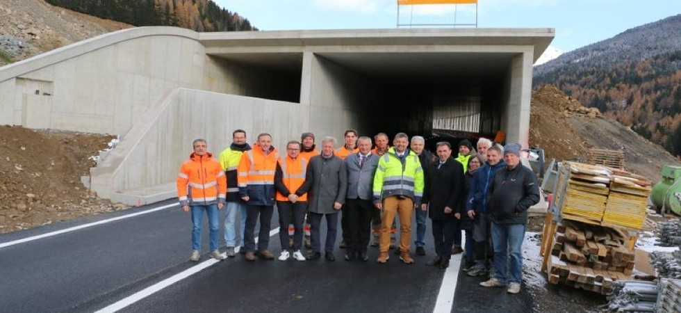Valanghe, aperta al traffico la nuova galleria di protezione sulla Ss508