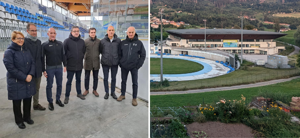Ice Rink, cerimonia "ufficiale" per l'avvio dei lavori del lotto 1