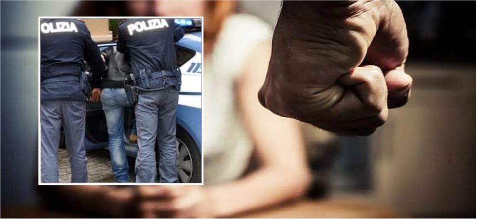 Maltrattamenti, lesioni, minacce a moglie e figli piccoli: la telefonata di un minore fa emergere una grave situazione di