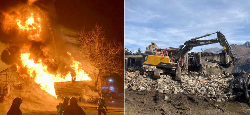 Scomparsa nel devastante incendio di Maso Gitzl, persa ogni speranza di trovare Helga