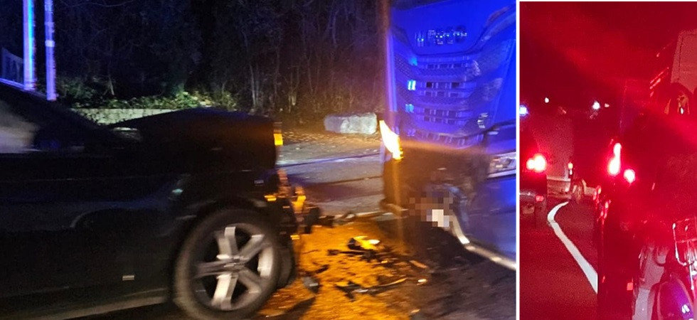 Frontale auto-camion lungo la Ss240: momenti di paura a Passo San Giovanni