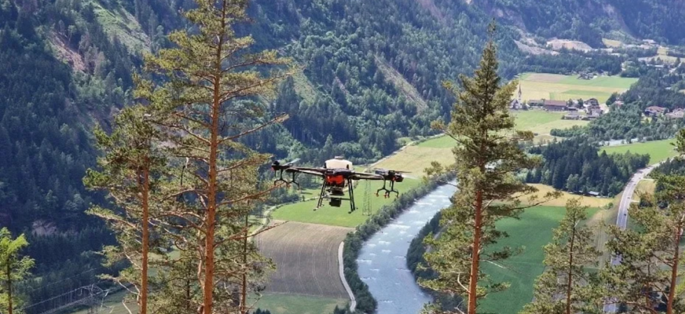 Dall'Ia ai droni 'agricoli' per spargere semi nelle aree forestali spoglie e di difficile accesso