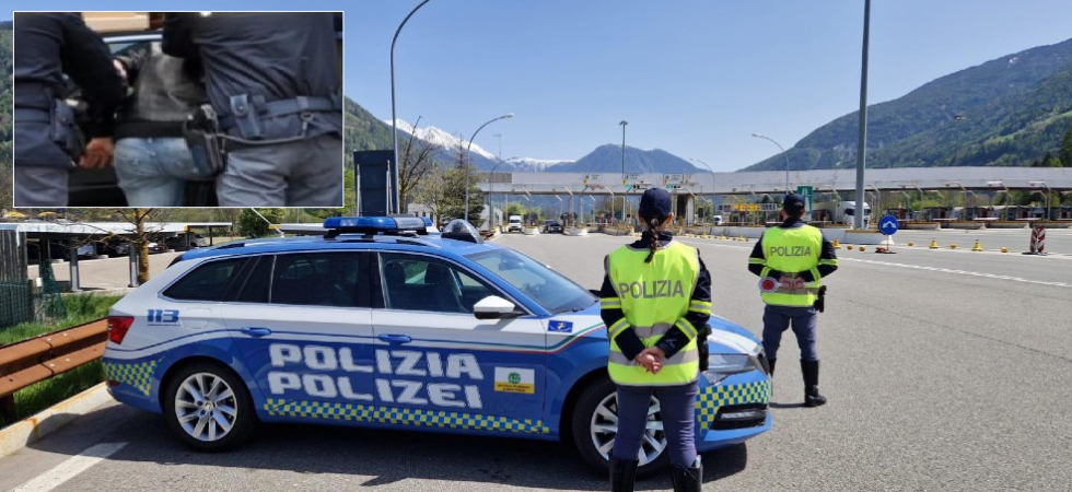 Condannato per furto e ricercato da 15 anni, viene controllato dalla polizia in un parcheggio