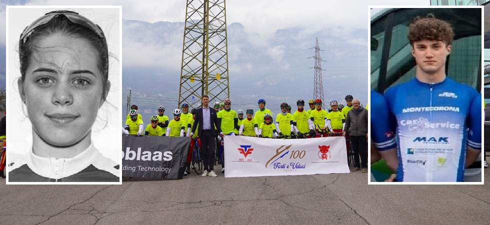 Travolti e uccisi durante un'uscita d'allenamento: “Pedalata di Solidarietà” in lutto ricordando Matteo Lorenzi e Sara Piffer