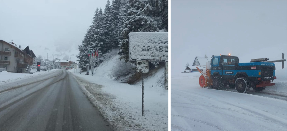(foto Facebook - Veneto Strade Spa) (foto Facebook - Veneto Strade Spa)