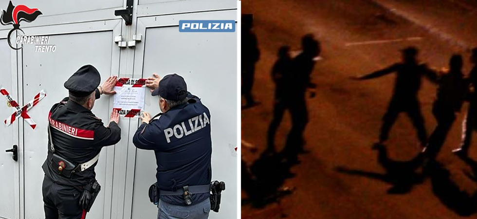 Aggressioni, liti e anche una pioggia di bottiglie di vetro contro i carabinieri: chiusa una discoteca ad Arco