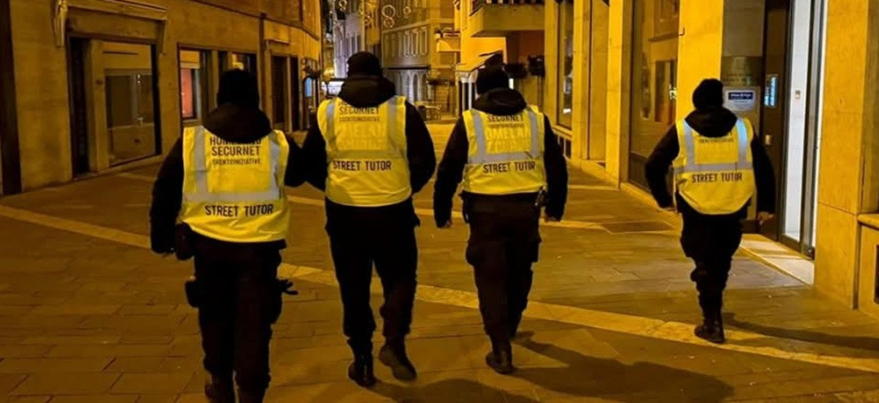 Street Tutor di nuovo in azione a Trento per presidiare le zone della movida