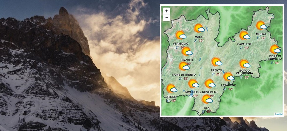 Meteo, il fine settimana parte nuvoloso (e con qualche debole pioggia) prima di un netto (e duraturo) miglioramento