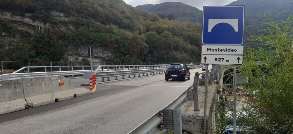 Lavori sul viadotto Montevideo, chiusura notturna sulla Ss45 bis: ecco gli orari e le limitazioni al traffico