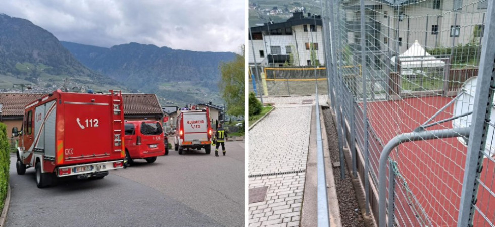Tremendo incidente, si amputa un dito al campetto: si arrampica sulla rete metallica ma l'anello resta incastrato