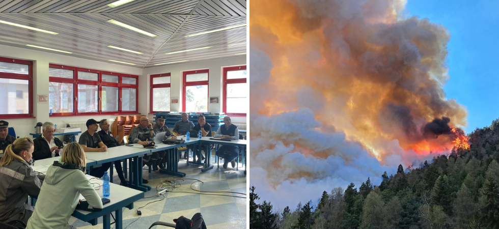 Incendio boschivo finalmente domato, la soddisfazione di Kompatscher
