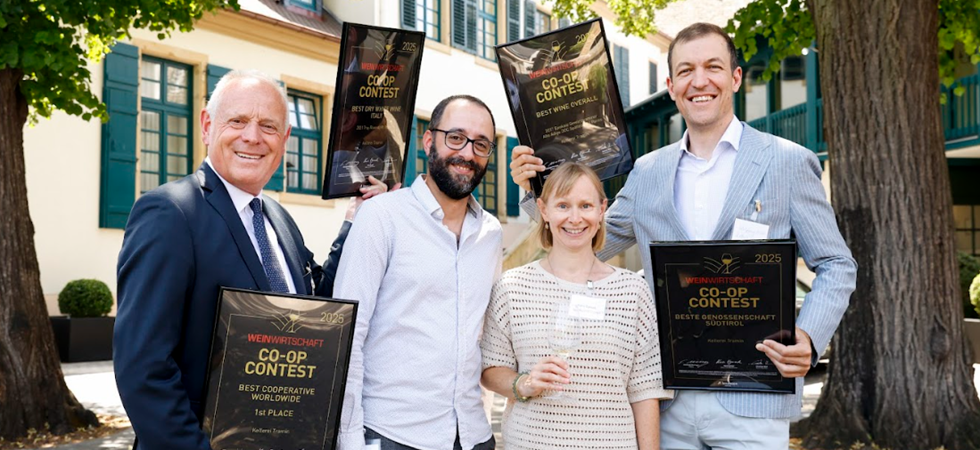 La Cantina Tramin è la miglior cooperativa vinicola del mondo