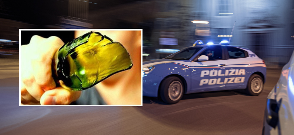 Ruba ad un giovane la catenina e poi lo minaccia con una bottiglia rotta per farsi dare dei soldi: arrestato