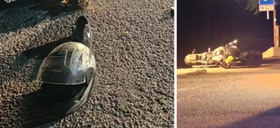 Tremendo schianto moto - camion: due persone scaraventate sull'asfalto, trasportate d'urgenza in ospedale
