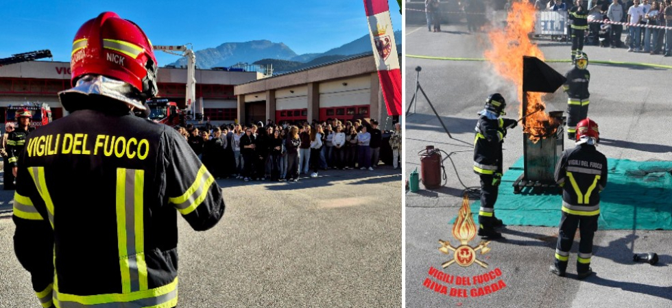 Vigili del fuoco, una giornata per invogliare i giovani a diventare volontari e per scoprire l'impegno dei pompieri