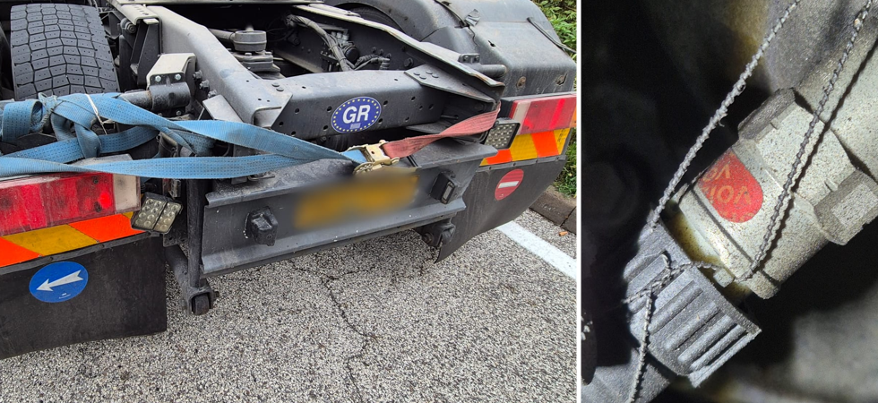 Sorpreso al volante di un mezzo pesante "manomesso": scatta una multa di oltre 3.000 euro