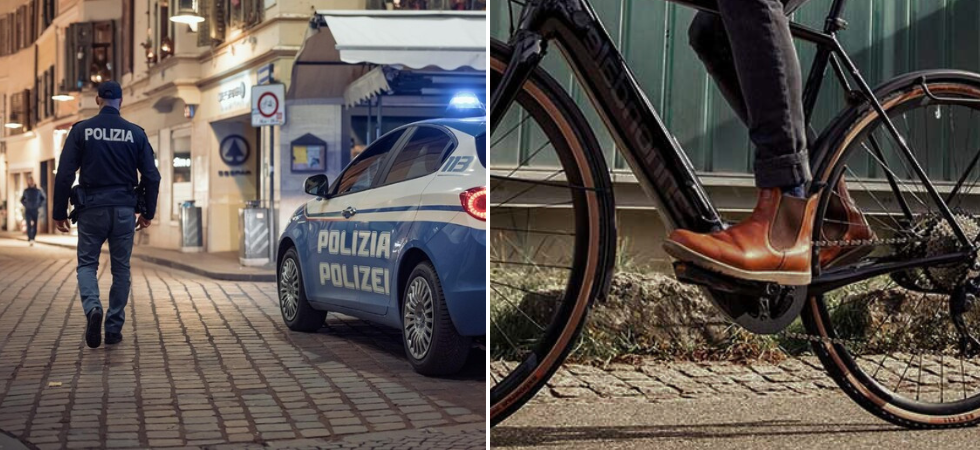 Gira in centro su una bici elettrica rubata, denunciato per ricettazione