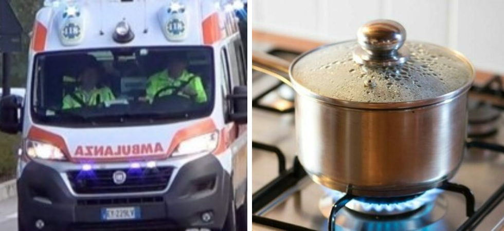 Bambina di 8 anni ustionata dall'acqua bollente, pericoloso incidente domestico durante la preparazione del pranzo