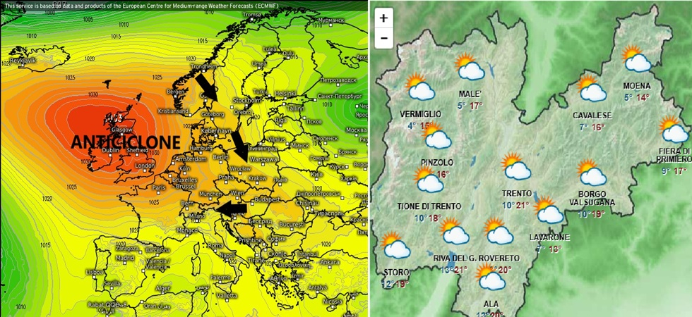 Temperature in discesa e giornate asciutte: dalla prossima settimana nuovo peggioramento in vista