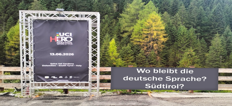 "Niente tedesco e ladino", la Schützenkompanie mette nel mirino la Uci Hero Dolomites