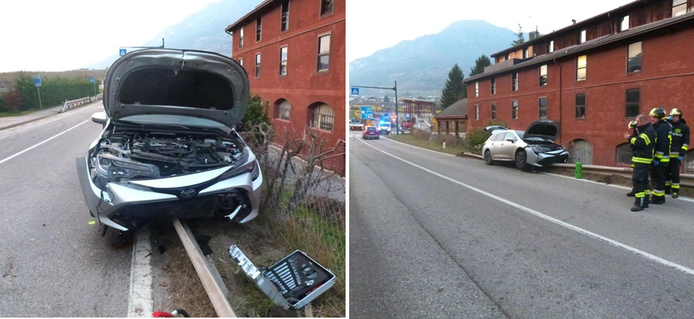 Si schianta contro il guardrail, ma non poteva guidare: la sua patente era sospesa e scaduta