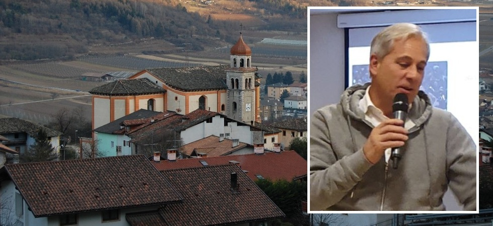 Foto Cavedine da wikipedia (Francesco Mulas - Opera propria) Lutto in valle dei Laghi: addio all'ex vice sindaco di Cavedine Gianni Bolognani