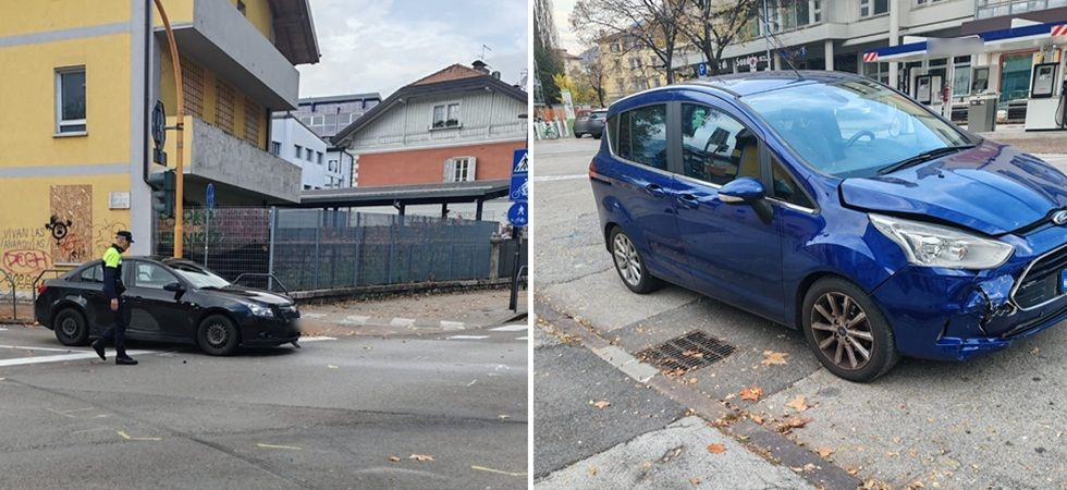 Salta la precedenza all'incrocio, in passato già teatro d'incidenti: scontro tra due auto ai margini del centro