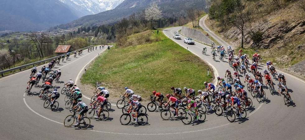 Cinque tappe celebrando le capita dell'Euregio per il Tour of the Alps del decennale