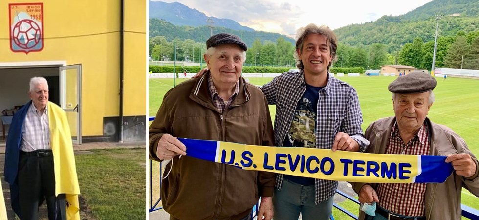 Nella foto, da sinistra, Marcello Bassetti, il presidente del Levico Terme Beretta e a destra Tullio Bosco Nella foto, da sinistra, Marcello Bassetti, il presidente del Levico Terme Beretta e a destra Tullio Bosco