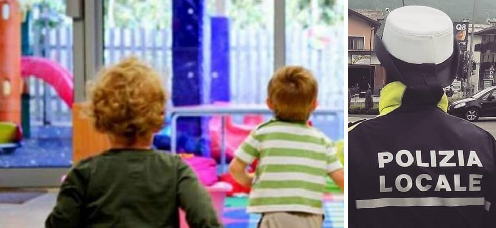 Foto d'archivio È senza Green pass e non gli fanno recuperare il bambino a scuola, genitore No-vax chiama la polizia