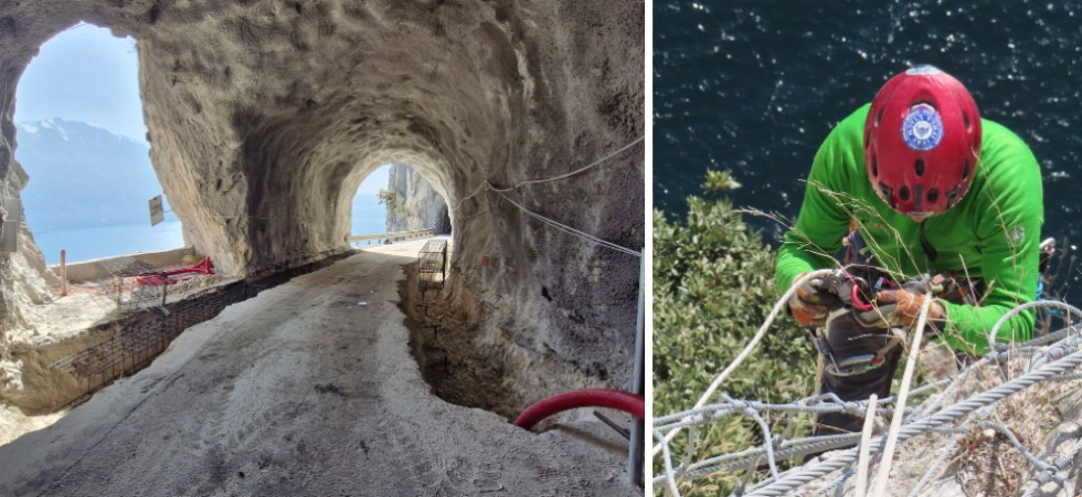 Strada della Forra, dopo i lavori riapre temporaneamente il tratto colpito dalla frana
