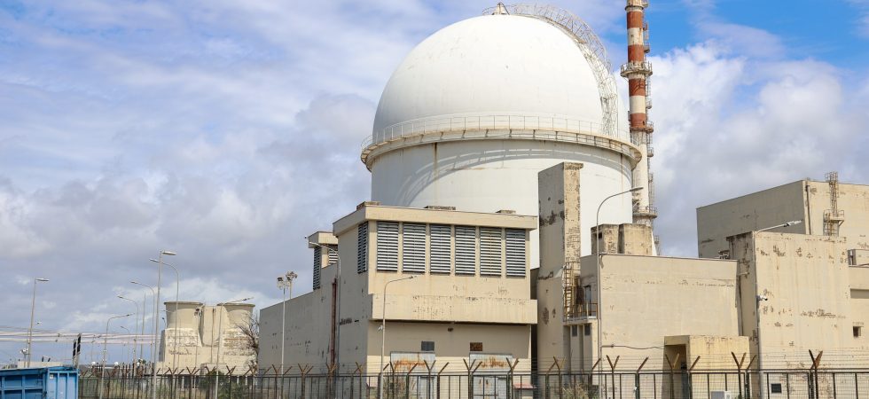 In foto l'ex centrale nucleare di Latina In foto l'ex centrale nucleare di Latina