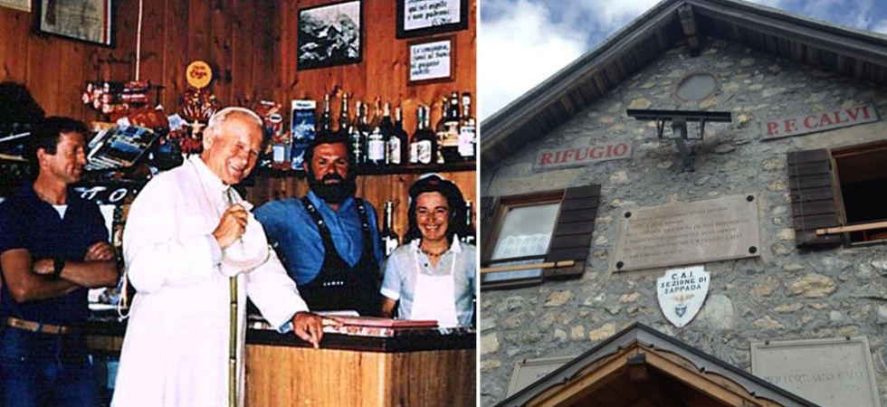 Foto dal sito e dalla pagina Facebook del Rifugio Calvi