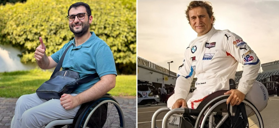 Gli rubano la carrozzina e lancia un appello, la famiglia di Zanardi gli dona quella di Alex