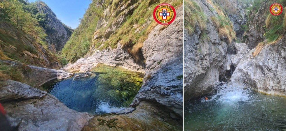 Cade e si infortuna nel torrente: forrista recuperata con l'elisoccorso