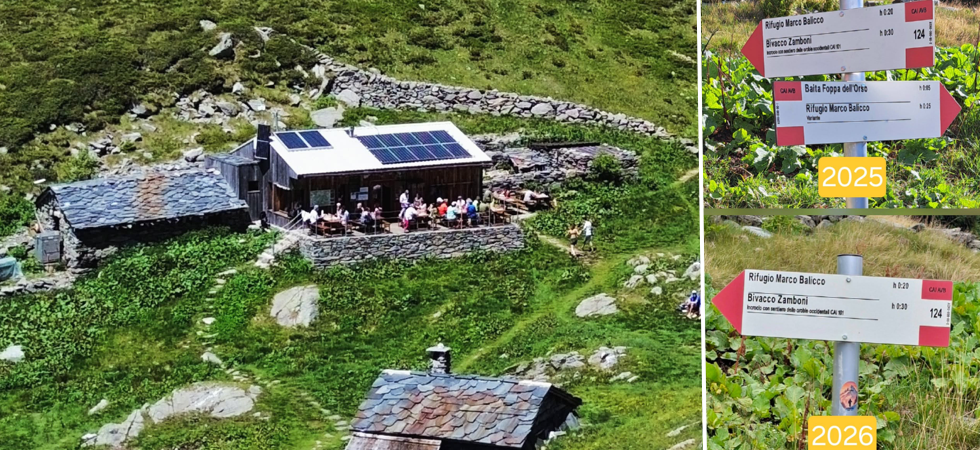 "Gesto irresponsabile", ignoti rimuovono la segnaletica per il Rifugio e alcuni escursionisti si perdono