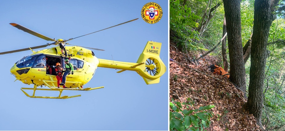 Tragedia sfiorata nel bosco: un giovane scout di 9 anni scivola