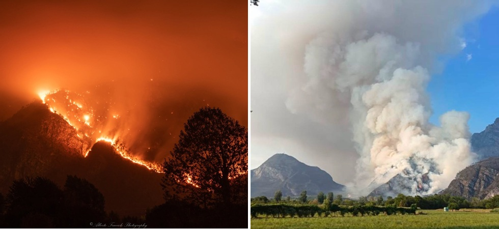 In Carnia emergenza senza fine: l'incendio sul monte Amariana supera la linea tagliafuoco e si espande