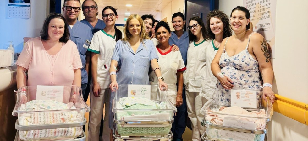 Nel giorno dell'eclissi numero di parti da record: 9 nati in un solo giorno a Feltre e Belluno