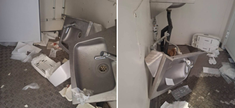 Bagni devastati allo stadio nel settore ospiti: i danni ammontano a circa 10mila euro