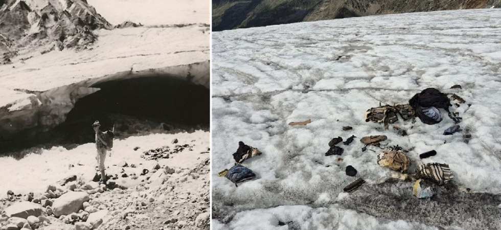 Il ghiacciaio 'restituisce' uno zaino dopo 63 anni e riporta alla luce la storia di un alpinista che oggi ha 83 anni