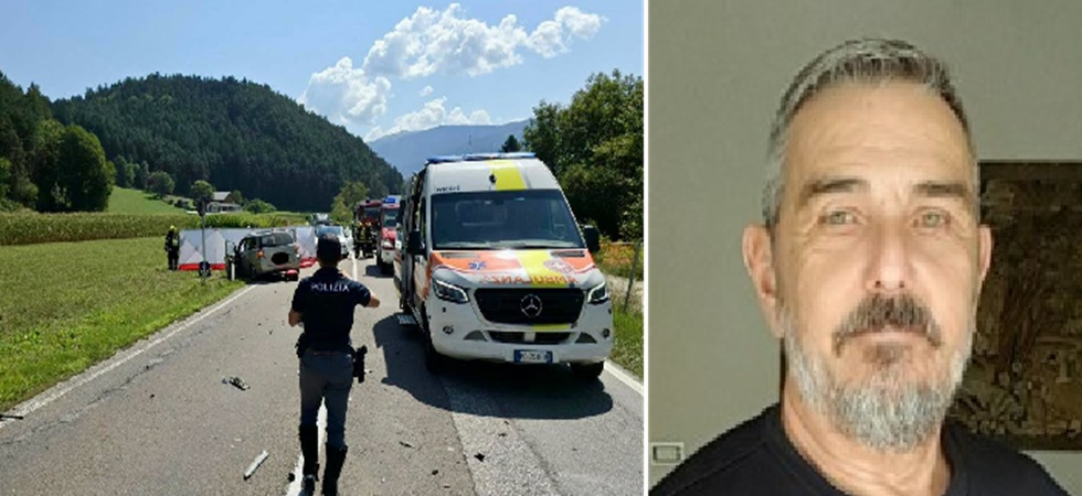 Lo schianto violentissimo contro un'auto, è morto il motociclista 67enne Gianbattista Gnutti