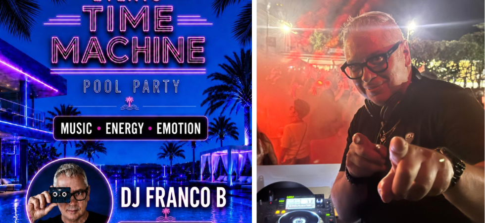 Dagli anni '70 ai Duemila: il Lido di Laives si trasforma per la Time Machine Pool Party di DJ Franco B